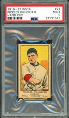 Pickles Dilhoefer [Hand Cut] #71 Baseball Cards 1919 W514 Prices