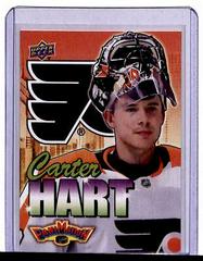 Carter Hart #F-22 Hockey Cards 2022 Upper Deck Fanimation Prices