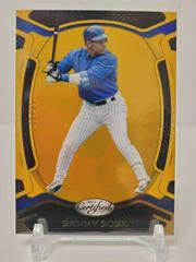 Sammy Sosa [Gold] #19 Baseball Cards 2021 Panini Chronicles Certified Prices