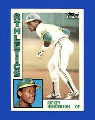Rickey Henderson Baseball Cards 1984 Topps Prices