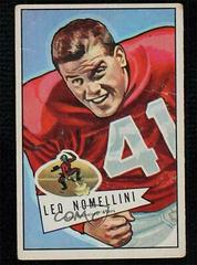 Leo Nomellini Football Cards 1952 Bowman Large Prices