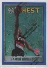 James Robinson Refractor w Coating #8 Basketball Cards 1995 Finest Prices