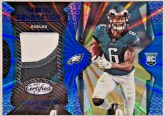 DeVonta Smith [Blue FOTL] #NG-5 Football Cards 2021 Panini Certified New Generation Jerseys Mirror Prices