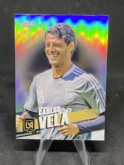 Carlos Vela [Sp Variation] Soccer Cards 2022 Topps Chrome MLS Prices