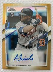Akil Baddoo [Gold Refractor] Baseball Cards 2021 Topps Chrome Update Autographs Prices