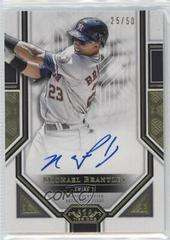 Michael Brantley Baseball Cards 2023 Topps Tier One Advanced Stats Stars Autographs Prices