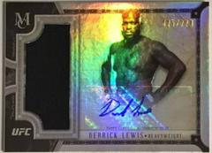 Derrick Lewis Ufc Cards 2018 Topps UFC Museum Collection Relic Autographs Prices