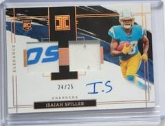 Isaiah Spiller [Helmet Cleat Autograph] #110 Football Cards 2022 Panini Impeccable Prices