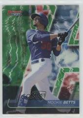 Mookie Betts [Green Refractor] Baseball Cards 2020 Bowman's Best Prices