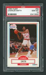 Charles Smith Basketball Cards 1990 Fleer Prices