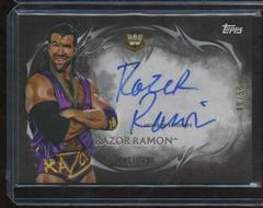 Razor Ramon [Black] Wrestling Cards 2015 Topps WWE Undisputed Autographs Prices