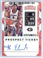 Anthony Edwards [Cracked Ice Autograph Ticket] #51B Basketball Cards 2020 Panini Contenders Draft Picks Prices