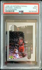 Michael Jordan #57 Basketball Cards 1998 Upper Deck International MJ Stickers Prices
