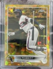 Luis Robert [Gold] #107 Baseball Cards 2022 Topps Chrome Sapphire Prices