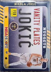 Nikola Jokic [Winter] #17 Basketball Cards 2020 Panini Hoops Vanity Plates Prices