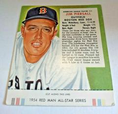 Jim Piersall #11 Baseball Cards 1954 Red Man Tobacco Prices
