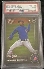 Aroldis Chapman #WS-15 Baseball Cards 2016 Topps Now Chicago Cubs World Series Champions Prices