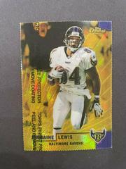 Jermaine Lewis [Gold Refractor w/ Coating] #105 Football Cards 1999 Topps Finest Prices