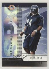 Tank Johnson #119 Football Cards 2004 Spx Prices