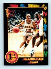 Demetrius Calip #103 Basketball Cards 1991 Wild Card Prices