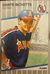 Dante Bichette Baseball Cards 1989 Fleer Glossy Prices