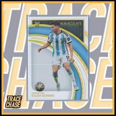 Julian Alvarez [Gold] Soccer Cards 2022 Panini Immaculate Collection Prices