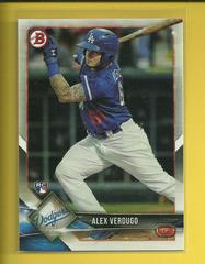 Alex Verdugo #72 Baseball Cards 2018 Bowman Prices