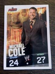 Michael Cole Wrestling Cards 2009 Topps WWE Slam Attax Prices