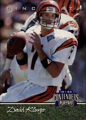 David Klingler #47 Football Cards 1994 Playoff Contenders Prices