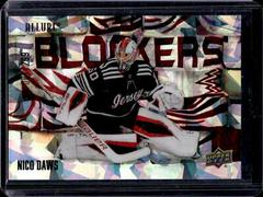 Nico Daws [Red] #BL-2 Hockey Cards 2022 Upper Deck Allure Blockers Prices