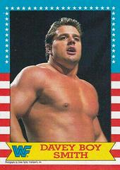 Davey Boy Smith Wrestling Cards 1987 Topps WWF Prices