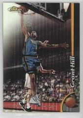 Grant Hill [Refractor] Basketball Cards 1998 Finest Prices