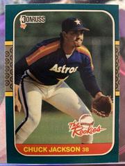 Chuck Jackson #55 Baseball Cards 1987 Donruss Rookies Prices