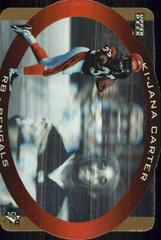 Ki Jana Carter [Gold] #7 Football Cards 1996 Spx Prices