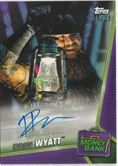 Bray Wyatt [Purple] Wrestling Cards 2019 Topps WWE Money in the Bank Autographs Prices