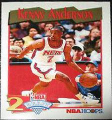 1995-96 NBA Hoops Buzzer Beater Kenny Anderson New Jersey Nets #218 Card