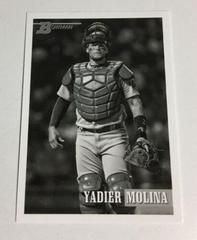 Yadier Molina [Black & White] #16 Baseball Cards 2021 Bowman Heritage Prices