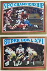 Super Bowl XVI #9 Football Cards 1982 Topps Stickers Prices