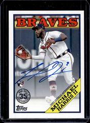 Michael Harris II [Series 1] #88BA-MH Baseball Cards 2023 Topps Silver Pack 1988 35th Anniversary Autographs Prices