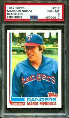 Mario Mendoza [Blackless] #212 Baseball Cards 1982 Topps Prices