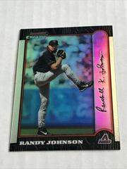 Randy Johnson [Refractor] Baseball Cards 1999 Bowman Chrome Prices