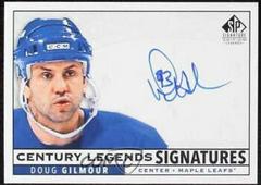 Doug Gilmour Hockey Cards 2020 SP Signature Edition Legends Century Prices