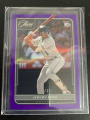 Jeremy Pena [Two Strikes] #123 Baseball Cards 2022 Panini Three and Two Prices