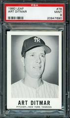 Art Ditmar #78 Baseball Cards 1960 Leaf Prices