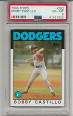Bobby Castillo #252 Baseball Cards 1986 Topps Prices