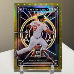 Nolan Arenado [Gold] Baseball Cards 2022 Panini Donruss Optic Mythical Prices