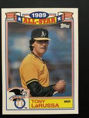 Tony LaRussa #12 Baseball Cards 1990 Topps All Star Glossy Set of 22 Prices