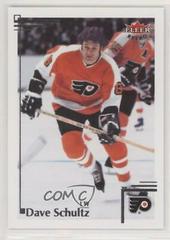 Dave Schultz #30 Hockey Cards 2012 Fleer Retro Prices