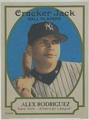 Alex Rodriguez [Mini Blue Portrait] #3 Baseball Cards 2005 Topps Cracker Jack Prices