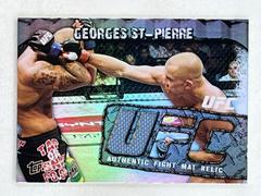 Georges St Pierre Ufc Cards 2010 Topps UFC Main Event Fight Mat Relics Prices